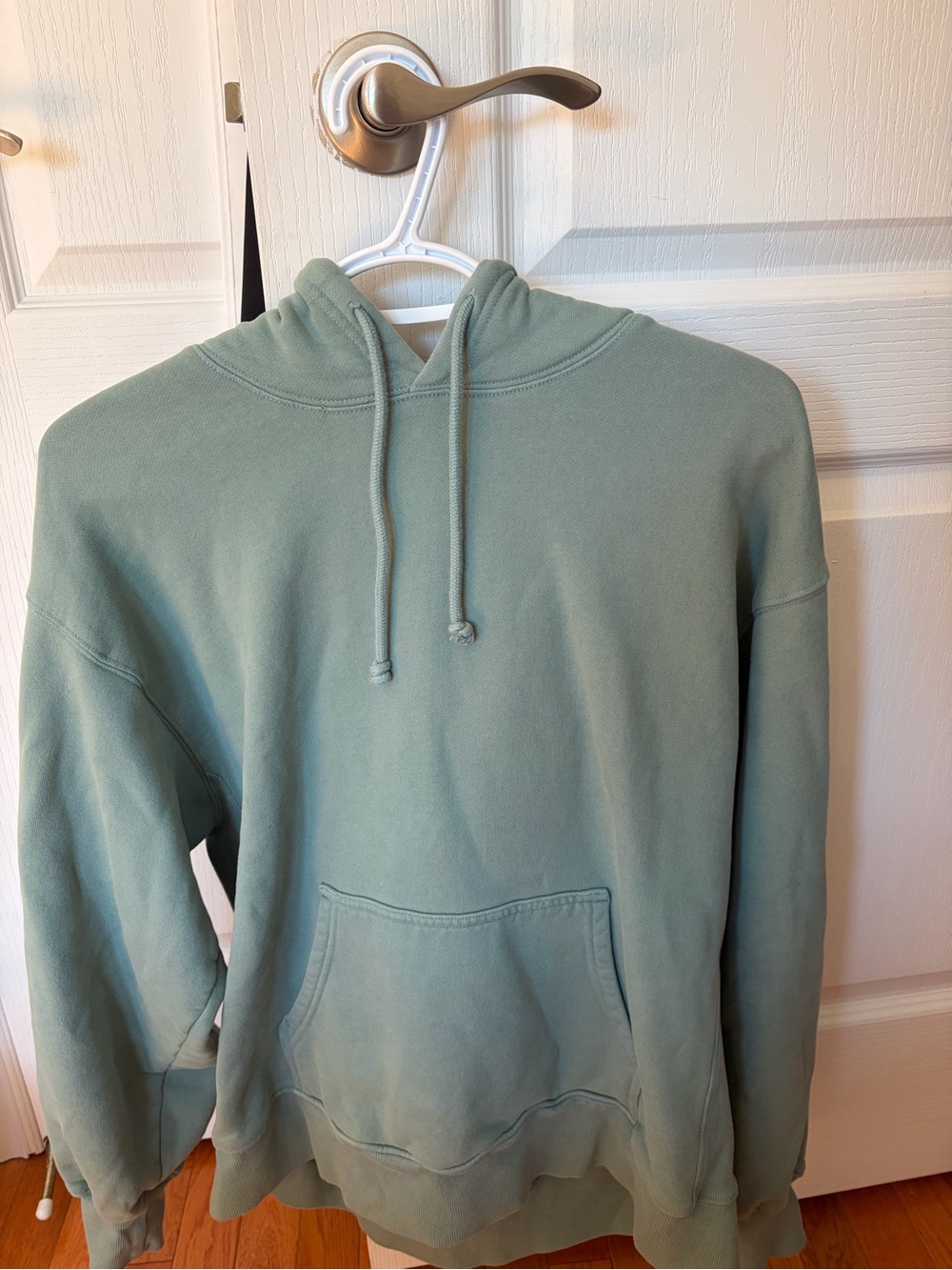 Aritzia Sage Green Pullover Hoodie